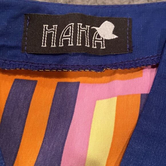 Haha Vintage Dress Size Medium Retro - Picture 8 of 12